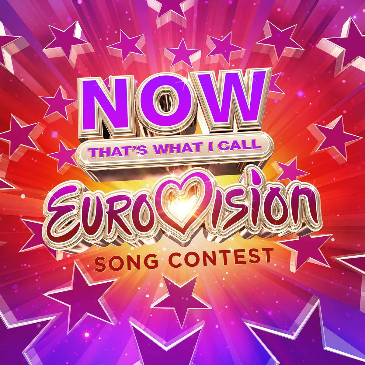 NOW Eurovision compilation CD (British brand)