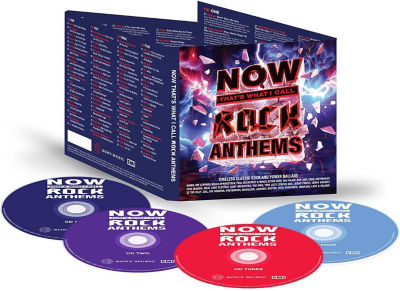 Now That's What I Call Rock Anthems 3-Disc CD, UK version