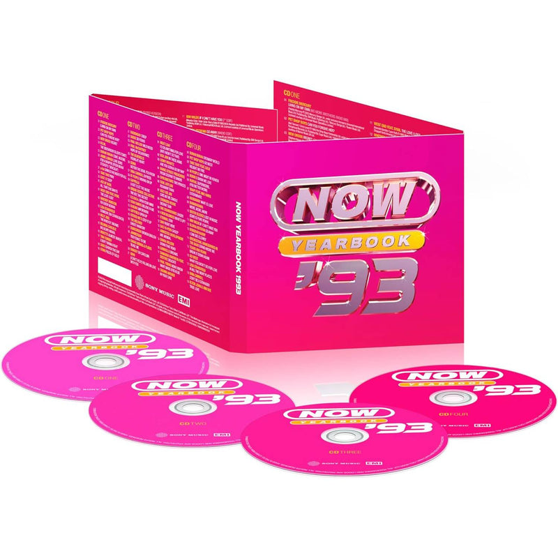 Now Yearbook 1993 compilation CD artwork, imported from the UK