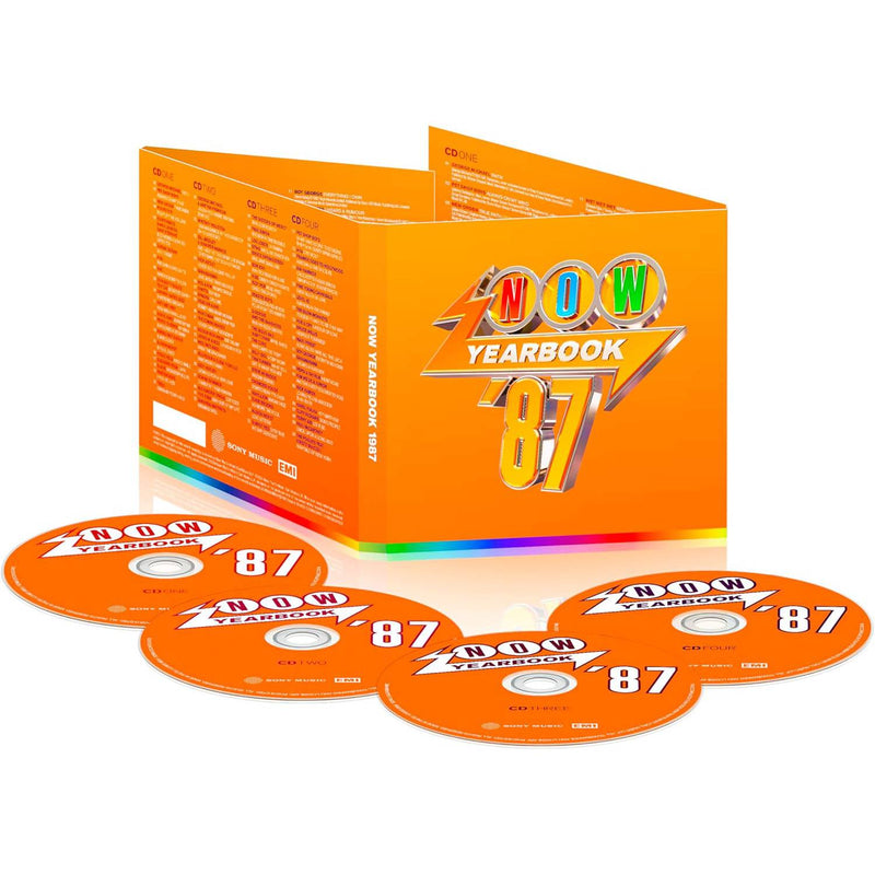 NOW Yearbook 1987 CD compilation 4 CD, UK version