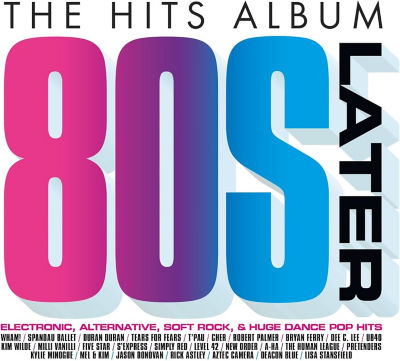 CD compilation The Hits Album Later 80's, imported from the UK