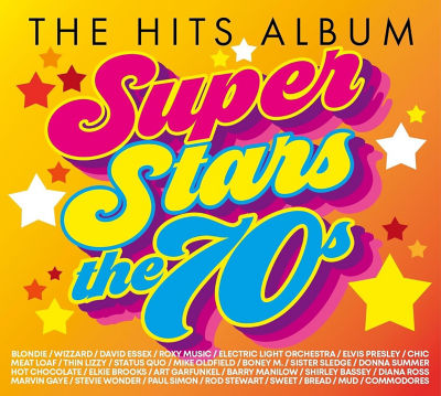 Superstars The 70s 3CD compilation album of 1970s hits (British brand)