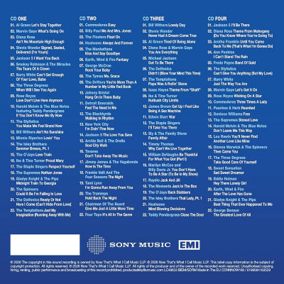 NOW 70s Soul music compilation CD 88 tracks - British product