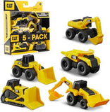 CAT Little Machines 5 Pack construction toy set - British product