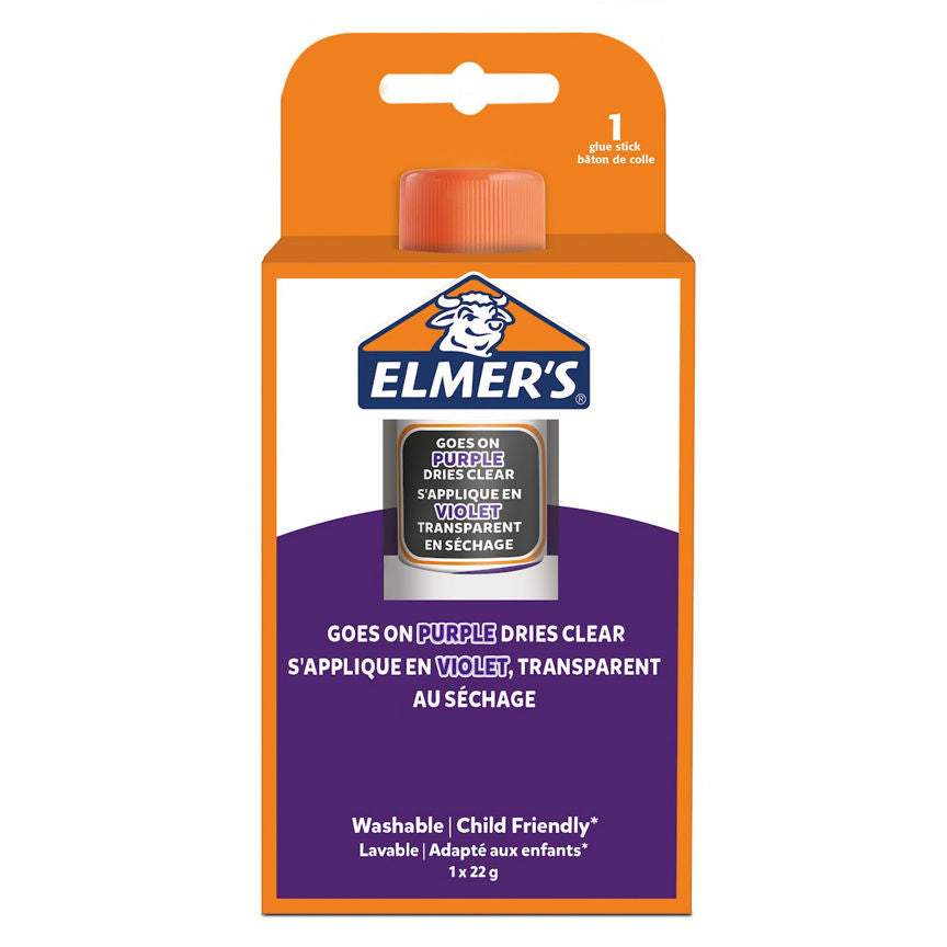 Elmers Disappearing Purple Glue Stick GOODS ASDA   