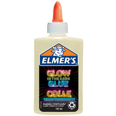 Elmer's glow-in-the-dark liquid glue 147 ml (British brand)