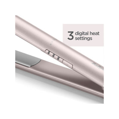 BaByliss Mauve Lustre hair straightener, imported from the UK