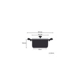 Tefal Force Non-Stick stockpot 24cm, imported from the UK