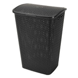 Curver My Style Laundry Plastic Storage Hamper Dark Grey 55 Litre GOODS ASDA   