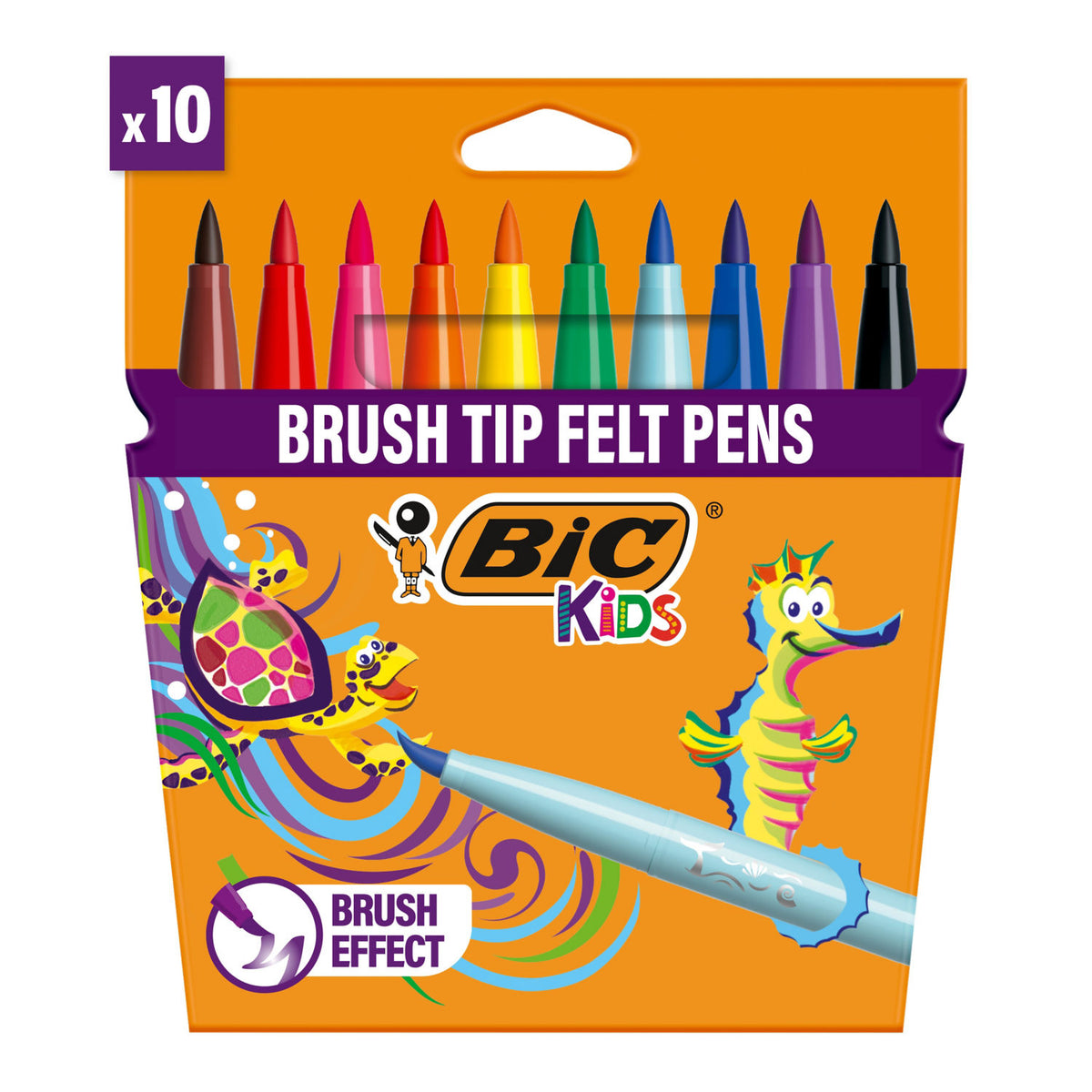 Bic Kids Visaquarelle felt pens x10 (British brand)