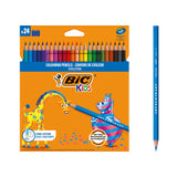 Bic Kids Evolution colouring pencils 24pk (British brand)