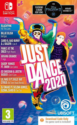 Nintendo Switch Just Dance 2020 Code in Box Videospiel