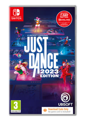 Nintendo Switch Just Dance 2023 digital download card, imported from the UK