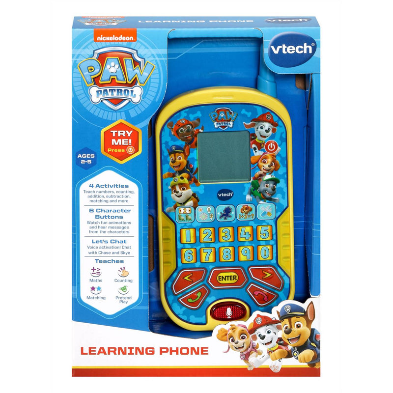 VTech Paw Patrol Learning Phone interactive toy - British product