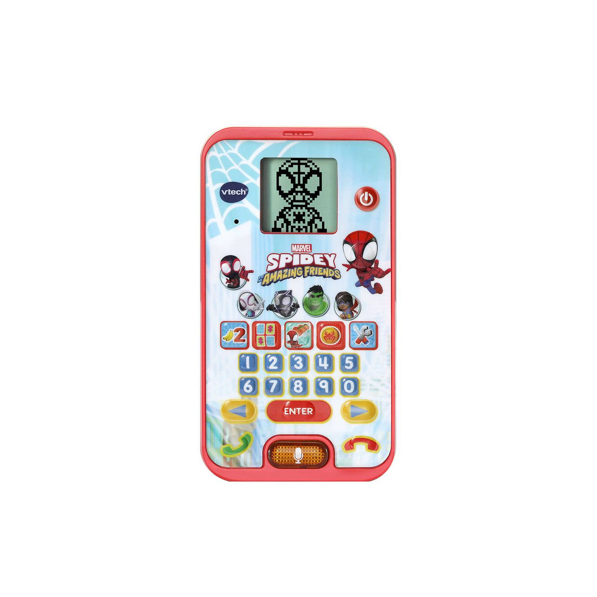 VTech Spidey Learning Phone interactive toy for kids (British brand)