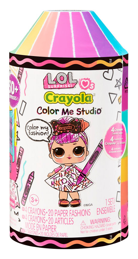 L.O.L. Surprise! Loves CRAYOLA Colour Me Studio (Styles May Vary)