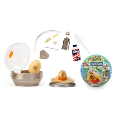 MGA Miniverse Jurassic Make It Mini Dinosaurs craft kit (British brand)