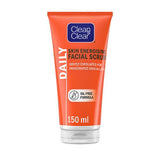Clean & Clear Daily Skin Energising Facial Scrub 150ml - British product