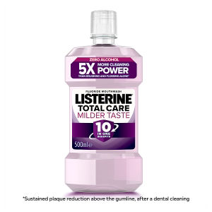 ASDA Listerine Total Care Mild Smak Alkoholfritt Munnskyll 500ml - Kjøp online hos McGrocer