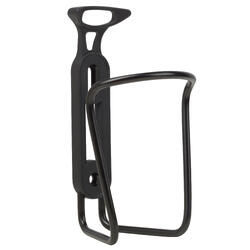 Decathlon metal bike bottle cage black - British product