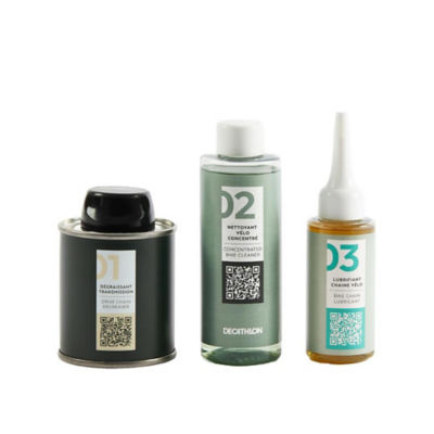 Decathlon bike maintenance cleaning kit - British product