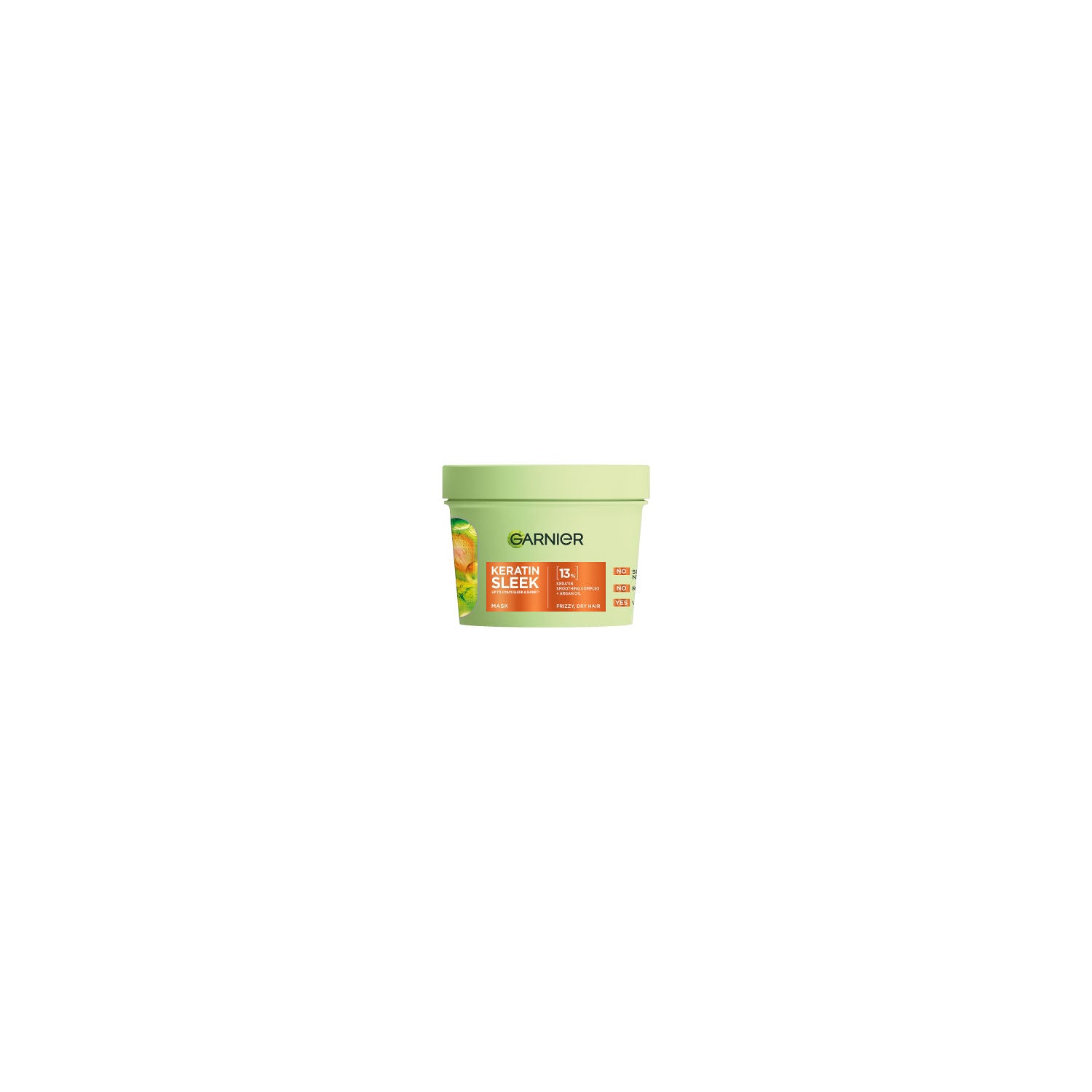 Garnier Keratin Sleek hair mask treatment 370 ml, UK version