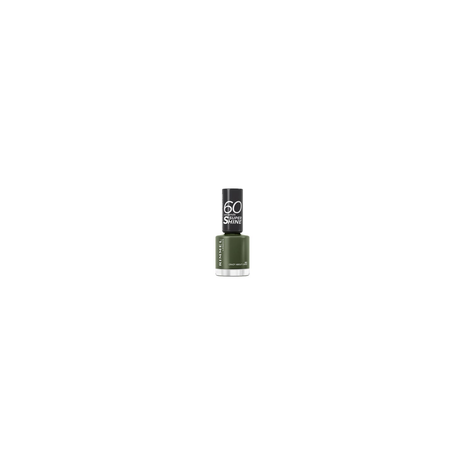 Rimmel 60 Seconds Super Shine nail polish Crazy About Cargo 8ml (British brand)