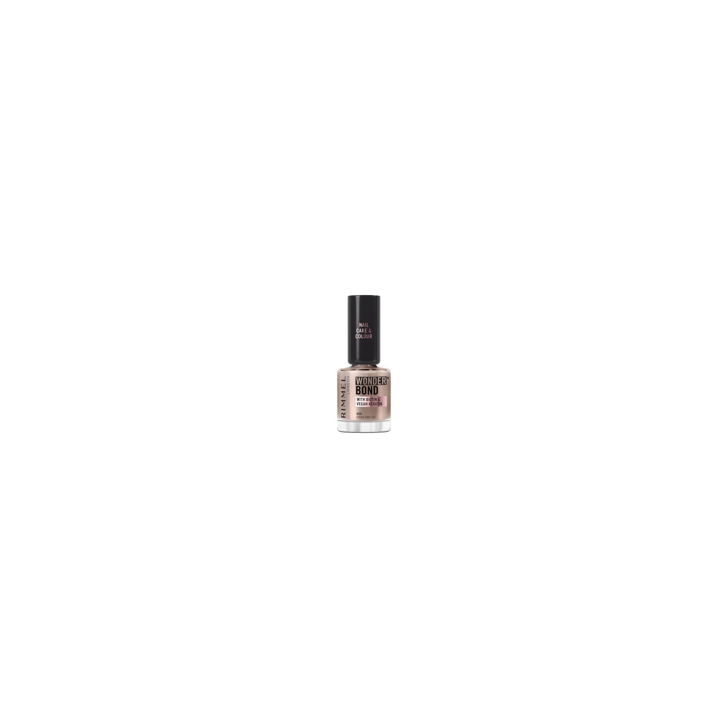 Rimmel Wonder'Bond nail polish 005 12ml (British brand)