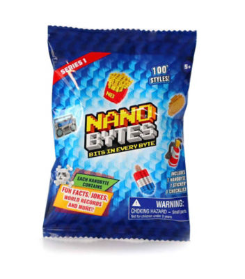 NanoBytes Foil Bag collectible toy - British product