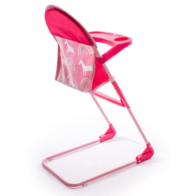 Cosatto doll high chair Unicorn Rainbow Stars, UK version