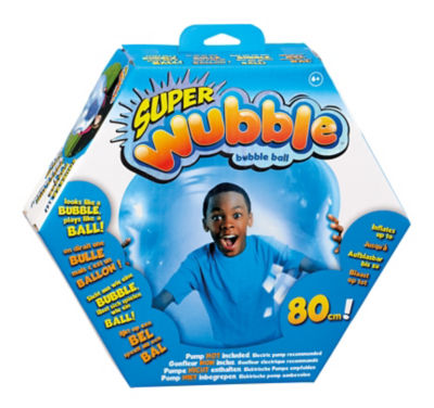 Super Wubble Bubble Ball inflatable 80cm, imported from the UK