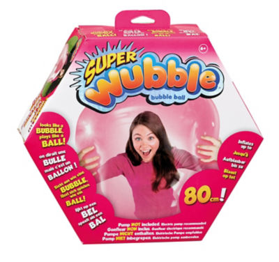 Super Wubble Bubble Ball inflatable 80cm, imported from the UK