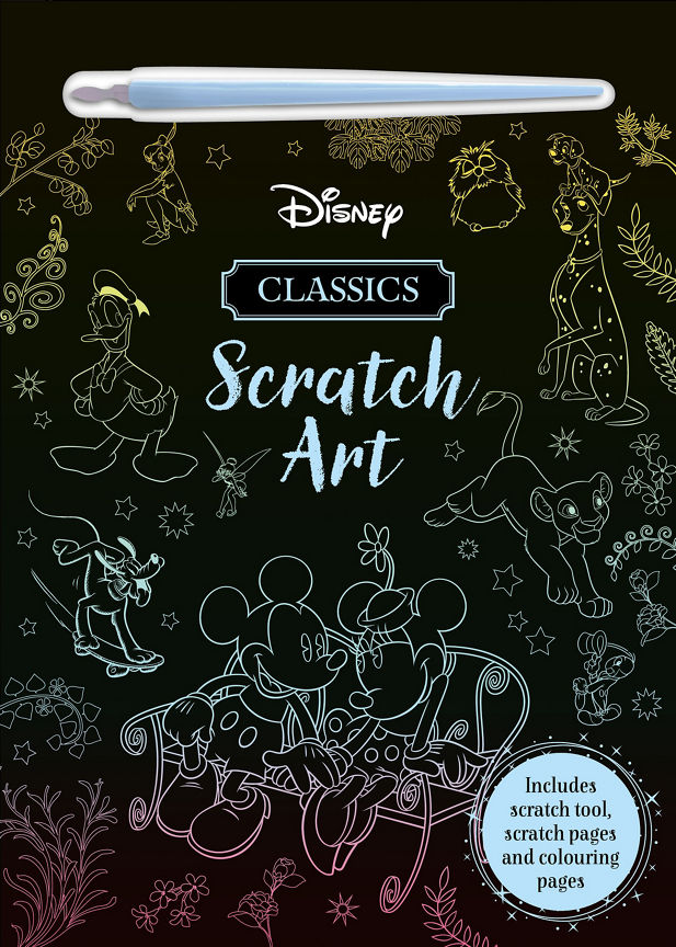 Disney Scratch Art Bundle GOODS ASDA   