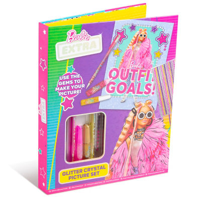 Barbie Glitter Crystal Picture Set, imported from the UK