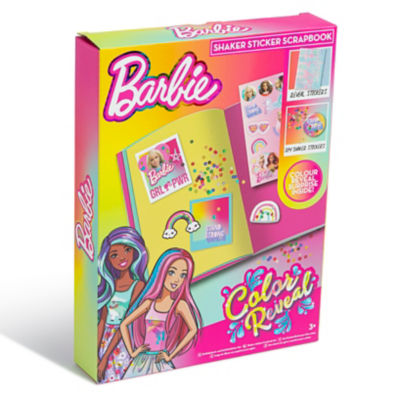 Barbie Shaker Sticker Scrapbook A4, imported from the UK