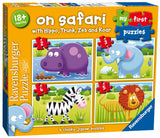 Ravensburger My First Puzzle Jigsaws - On Safari GOODS ASDA   