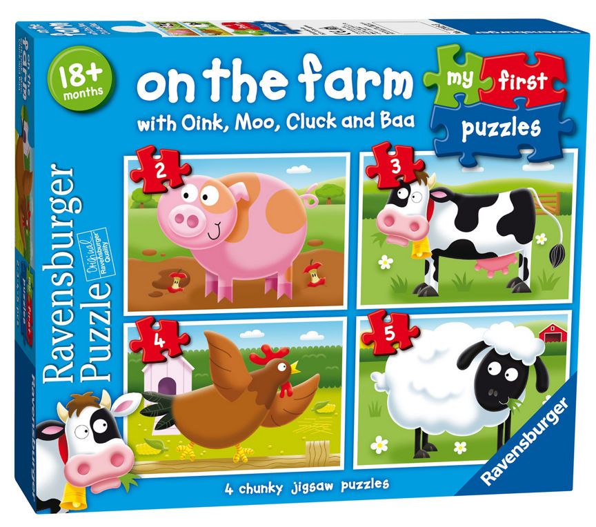 Ravensburger My First Puzzles Jigsaws - On the Farm GOODS ASDA   