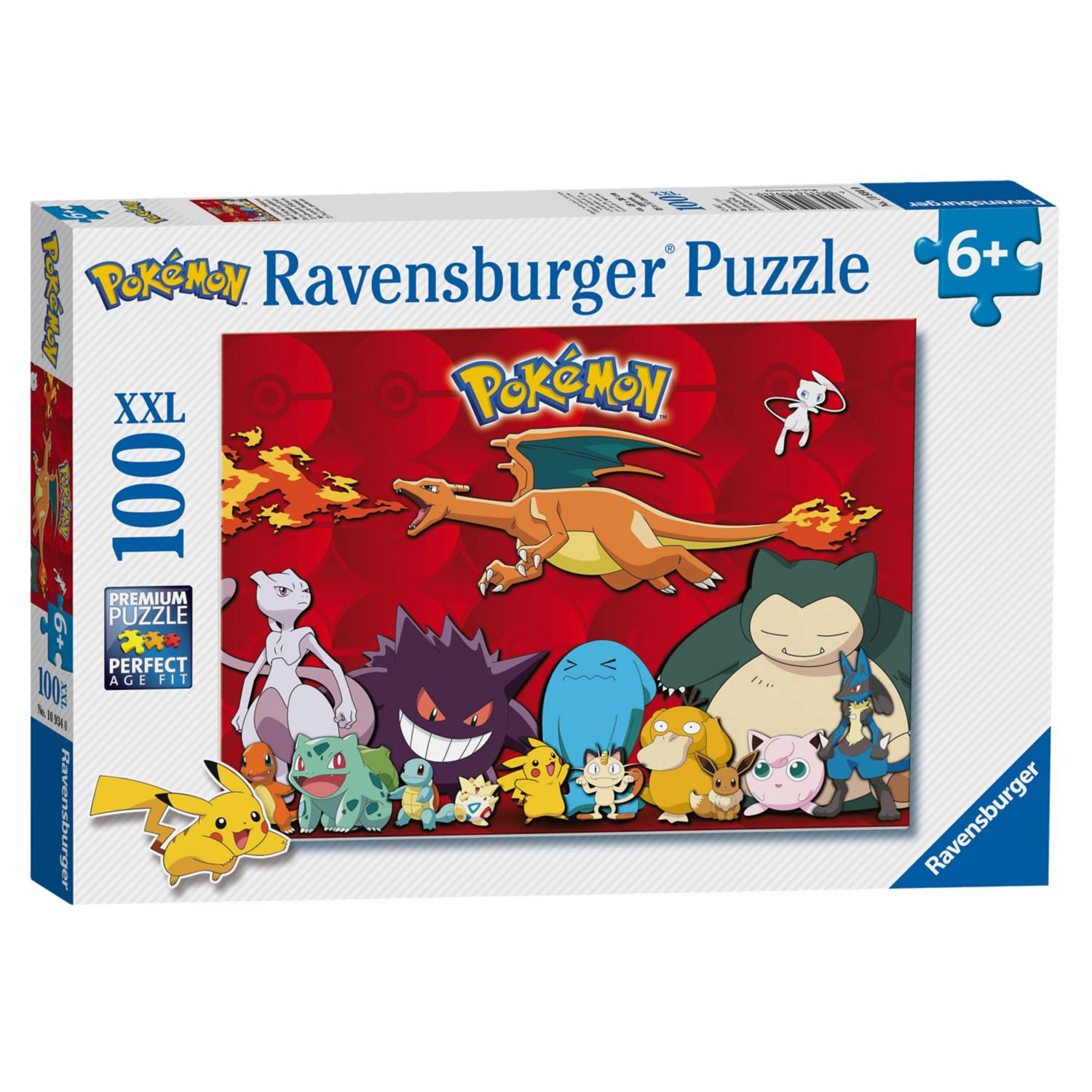 Ravensburger Pokemon jigsaw puzzle XXL 100 piece, imported from the UK