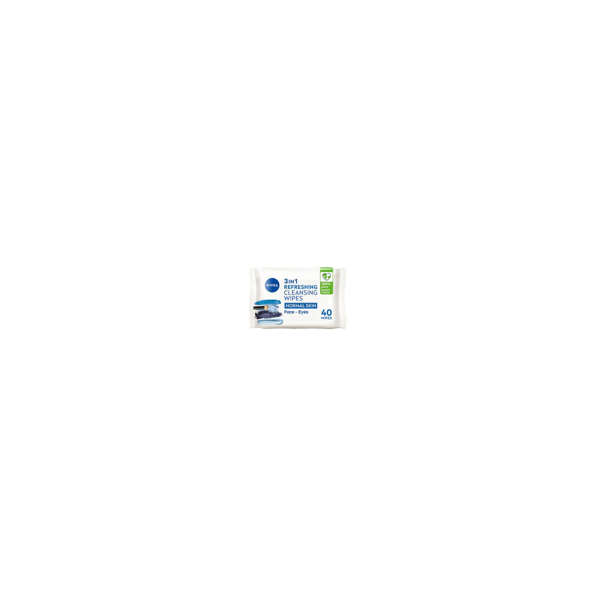 NIVEA Refreshing 3-in-1 Cleansing Wipes 40 pack (British brand)