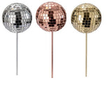 George Home disco ball garden stakes 6x6x6cm (British brand)