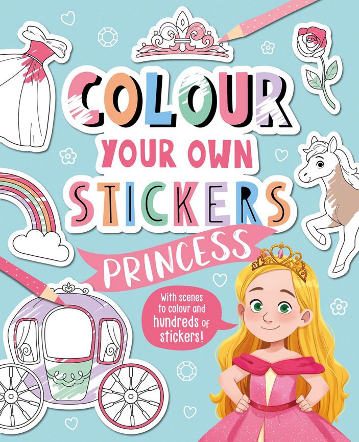 Igloo Books Colour Your Own Stickers Bundle GOODS ASDA   