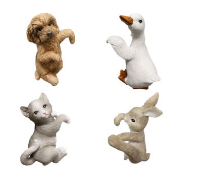 ASDA George Home Pet Pot Pals 4 Pack (Styles May Vary) Decorative Plant Pots- Buy online at McGrocer