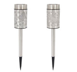 George Home glitter solar light with butterfly and rabbit design, imported from the UK
