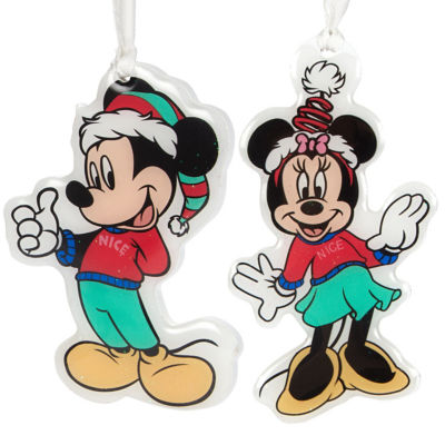 Disney bauble featuring Mickey or Minnie character, UK version