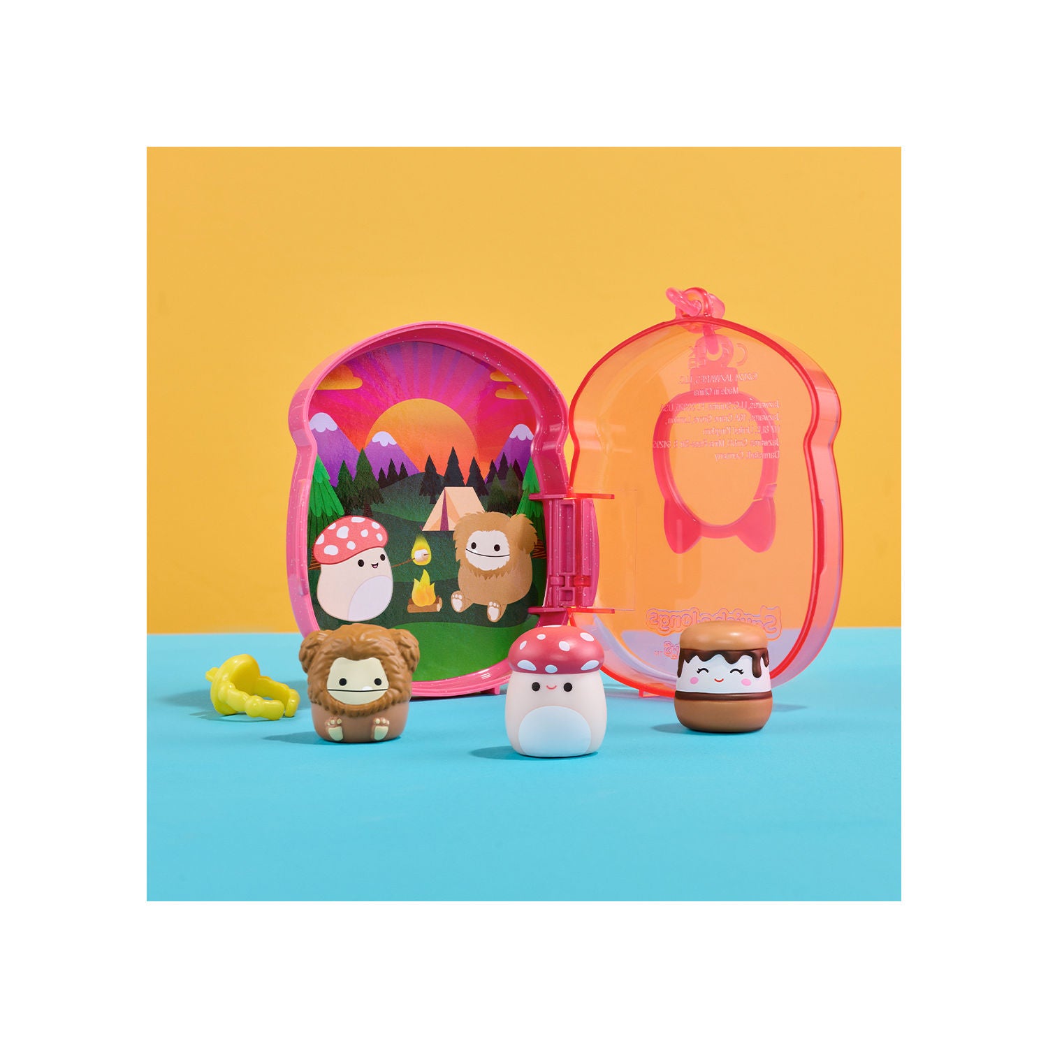 Squishmallows Squish-a-longs Clip-A-Longs mini figures 1-inch - British product