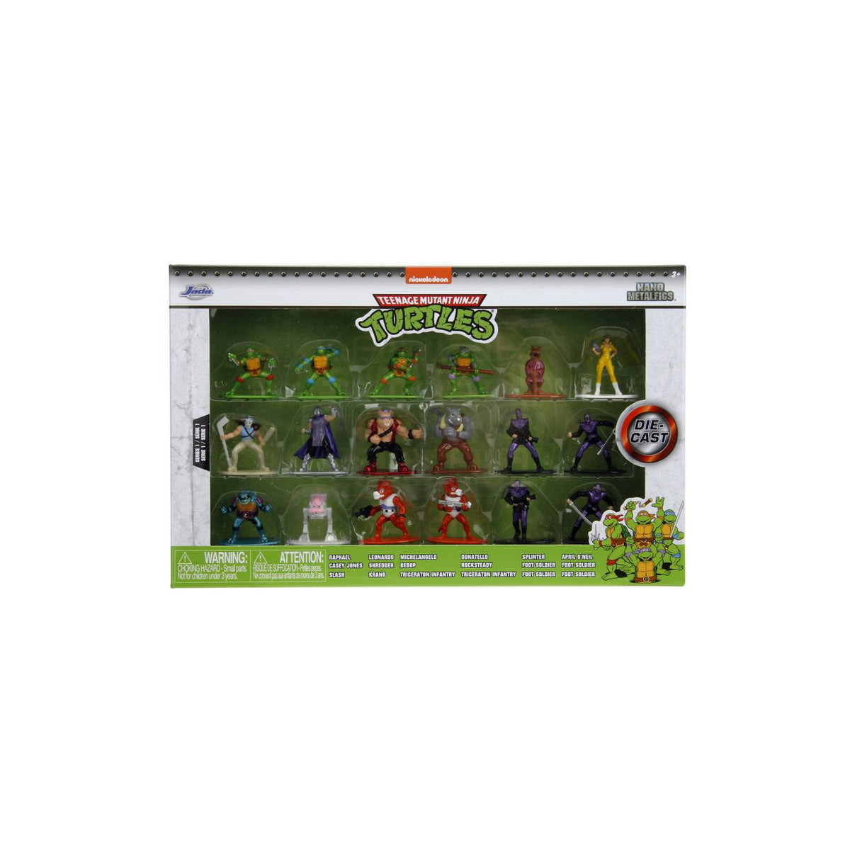 TMNT Nano Figure Multipack 18-pack, UK version