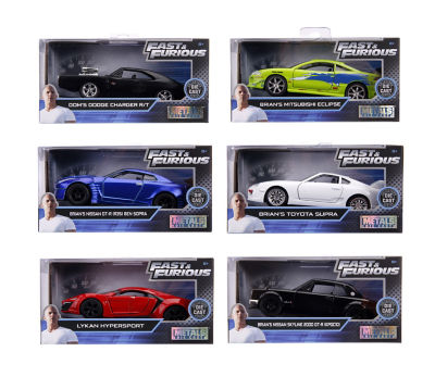 Fast & Furious Diecast Vehicle 1:32 Scale With Opening Doors - British product