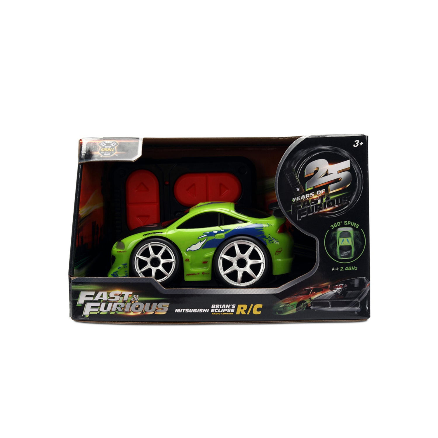 F&F RC car Mitsubishi Eclipse 1:28 scale - British product