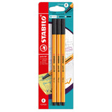 Stabilo 88 black fineliner - British product