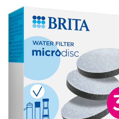 ASDA BRITA MicroDisc Replacement Filter Discs for BRUTA Water Filter Bottles & Carafe - 3 Pack- Buy online at McGrocer
